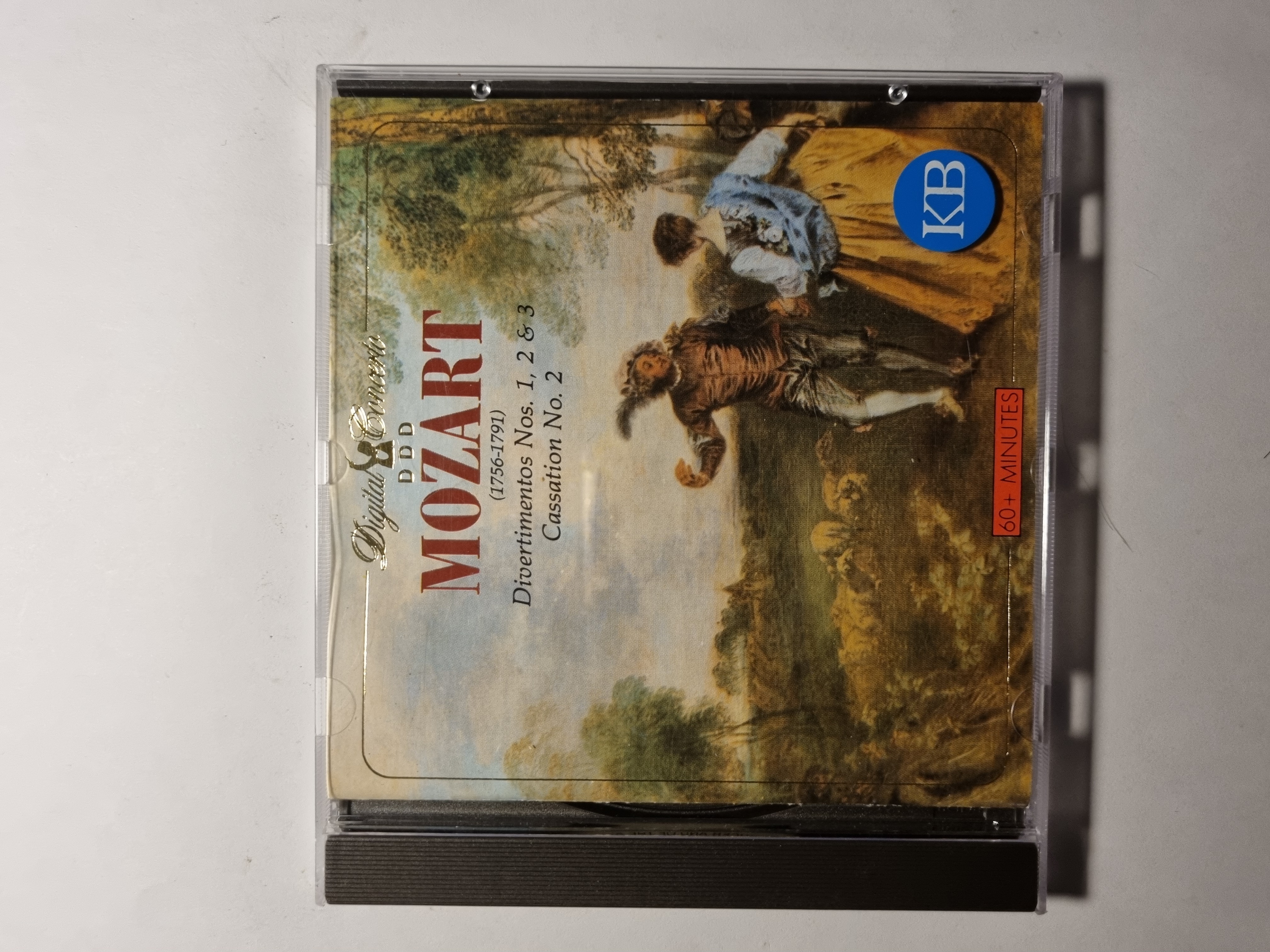 Mozart 1756 1791 Divertimos Nos 1 2 And 3 Cassation No 2