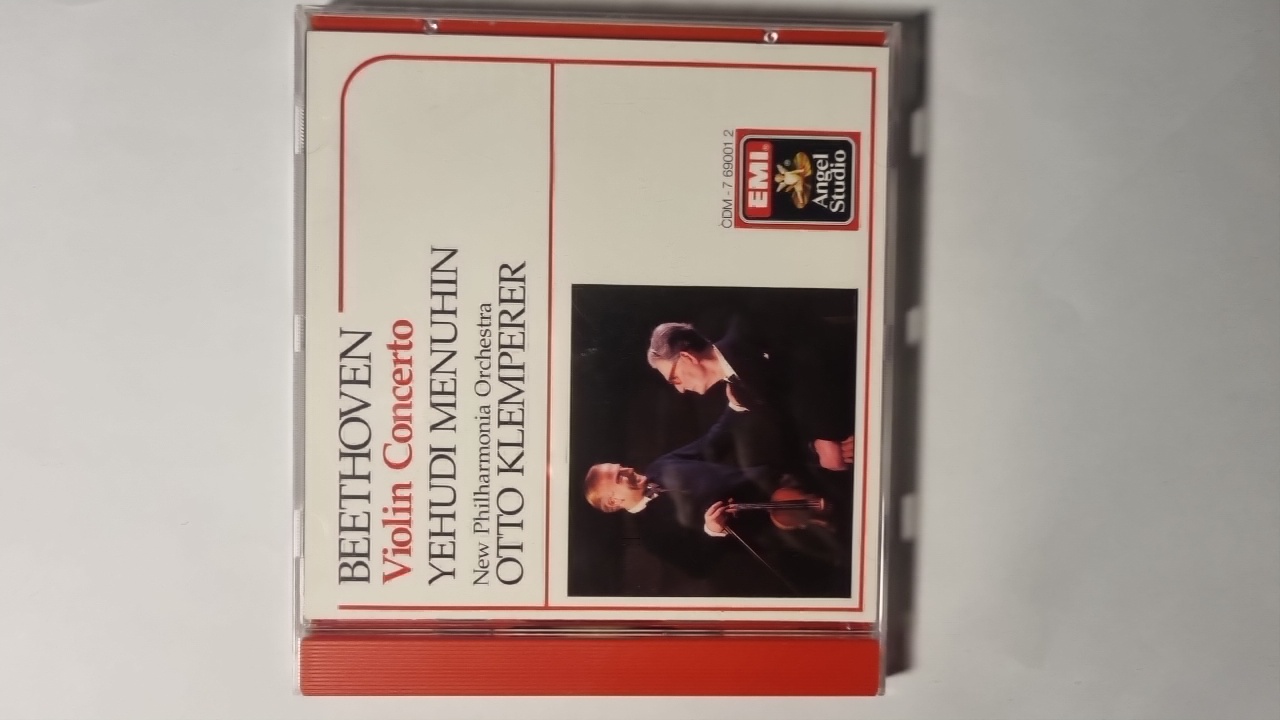 Beethoven - Yehudi Menuhin New Philharmonia Orchestra Otto Klemperer - Violin Concerto
