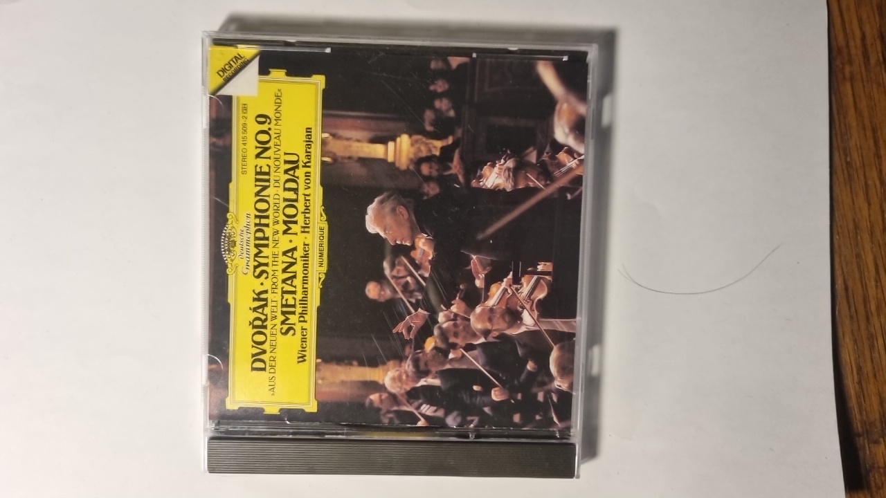 Dvorak , Smetana , Wiener Philharmoniker, Herbert Von Karajan - Symphonie Nr. 9 Moldau