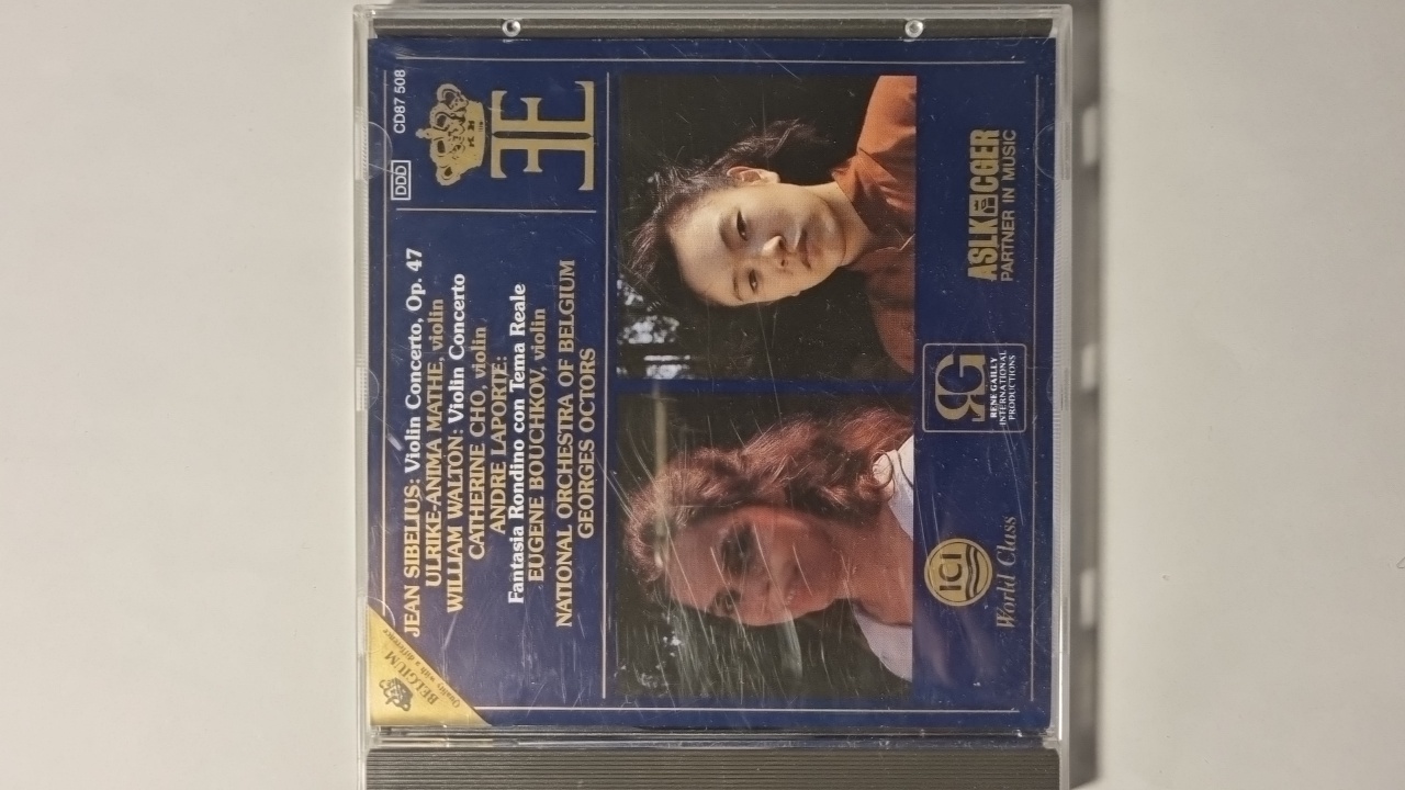 Jean Sibelius - Ulrike - Anima Mathe William Walton - Catherine Cho Andre Laporte - Eugene Bouchkov - National Orchestra Of Belgium , Georges Octors - Violin Concerto, Op. 47
