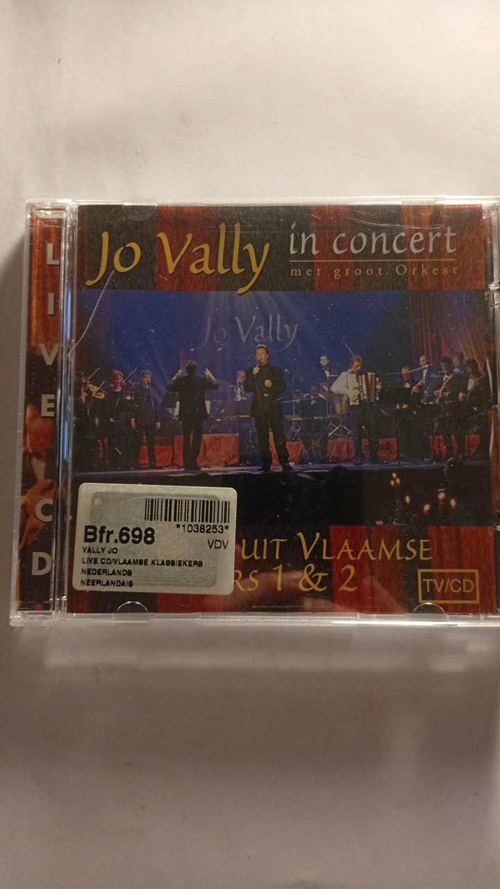 Jo Vally - In Concert Met Groot Orkest - Het Beste Uit Vlaamse Klassiekers 1 En 2