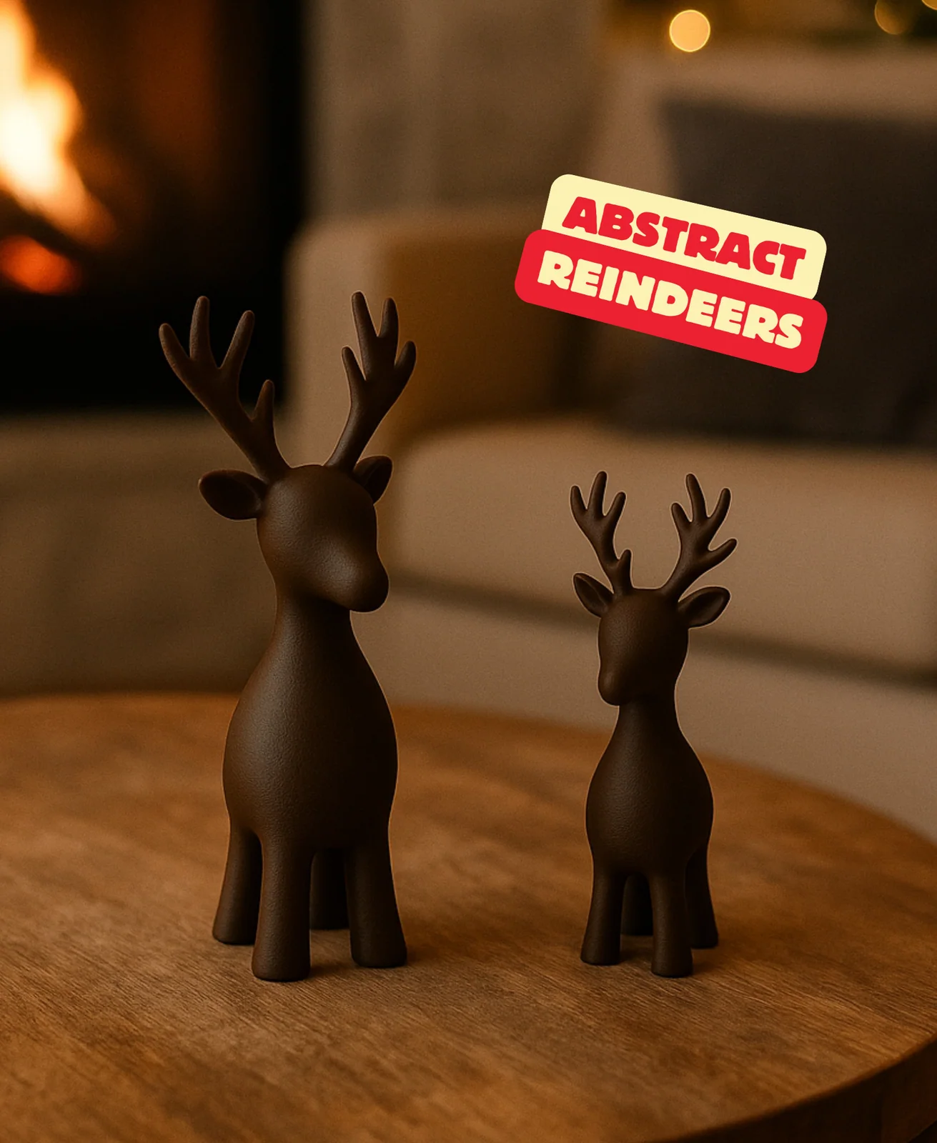 Abstracte rendieren met poten - foto 1