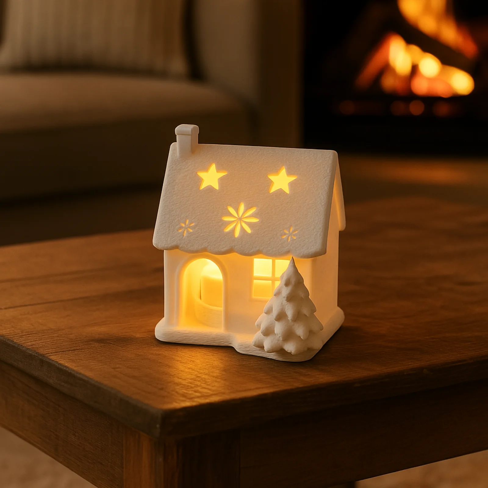 Advent LED theelichthuis - foto 1