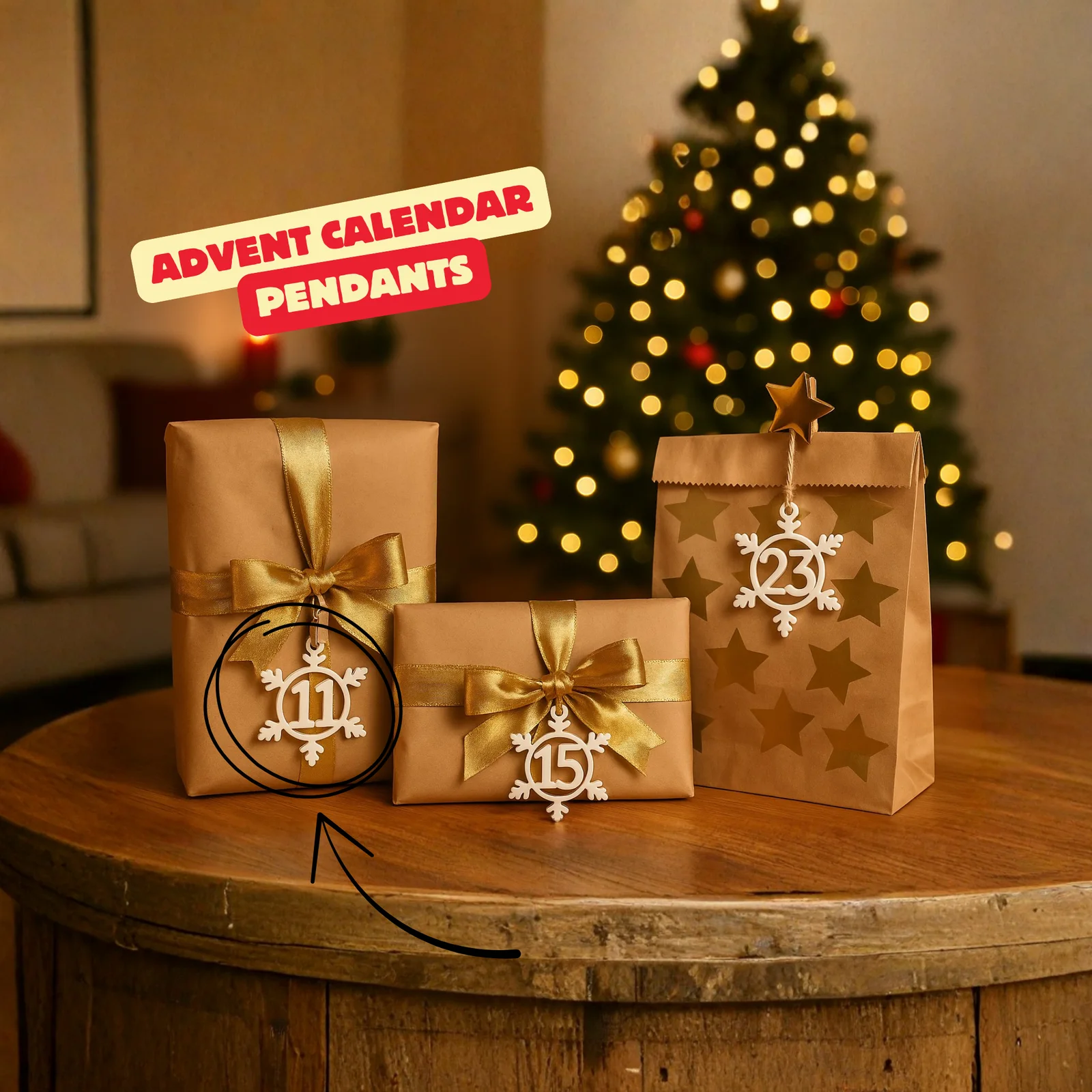 Adventskalender hangers - foto 1