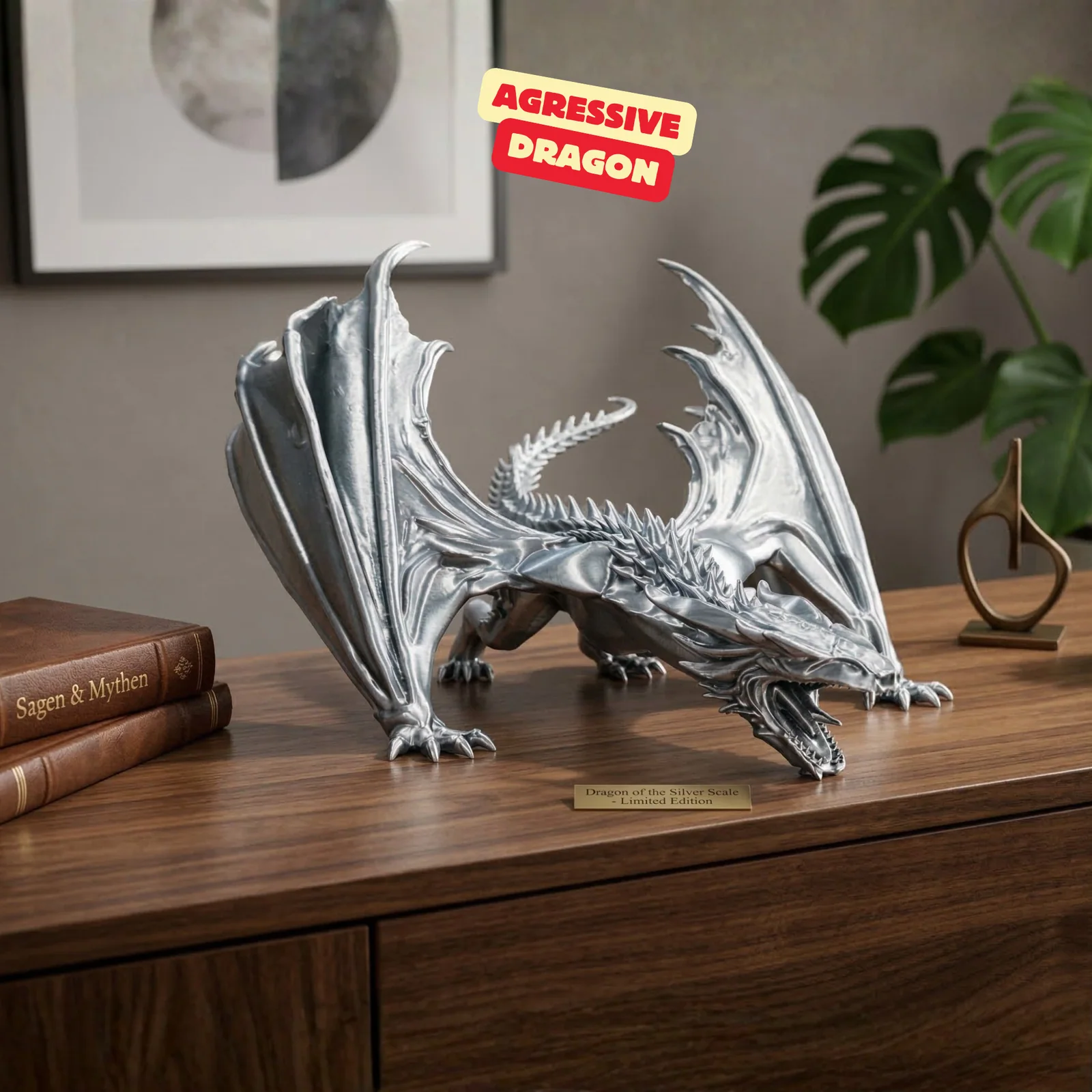 Agressieve draak - foto 1