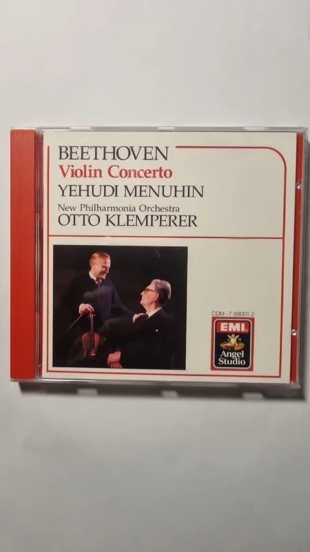 Beethoven - Yehudi Menuhin New Philharmonia Orchestra Otto Klemperer - Violin Concerto - foto 1
