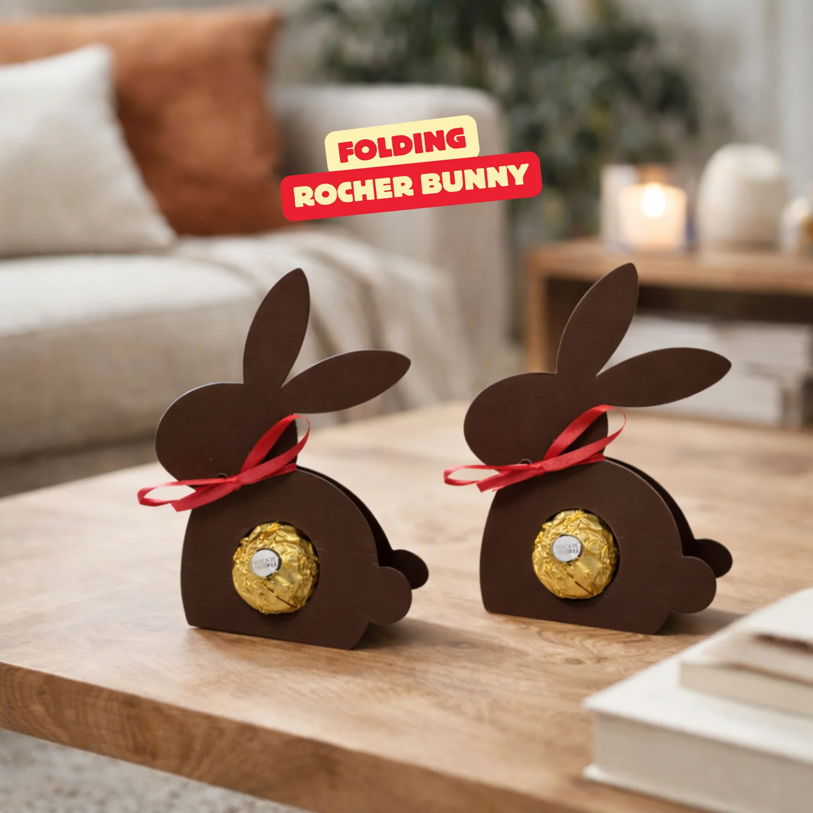 Beweegbaar Rocher-konijntje - foto 1