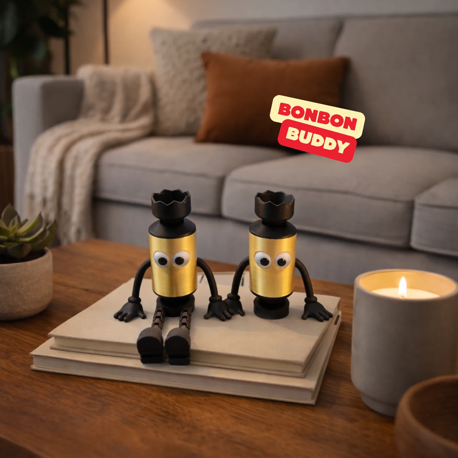 Beweegbare Bonbon Buddy - foto 1