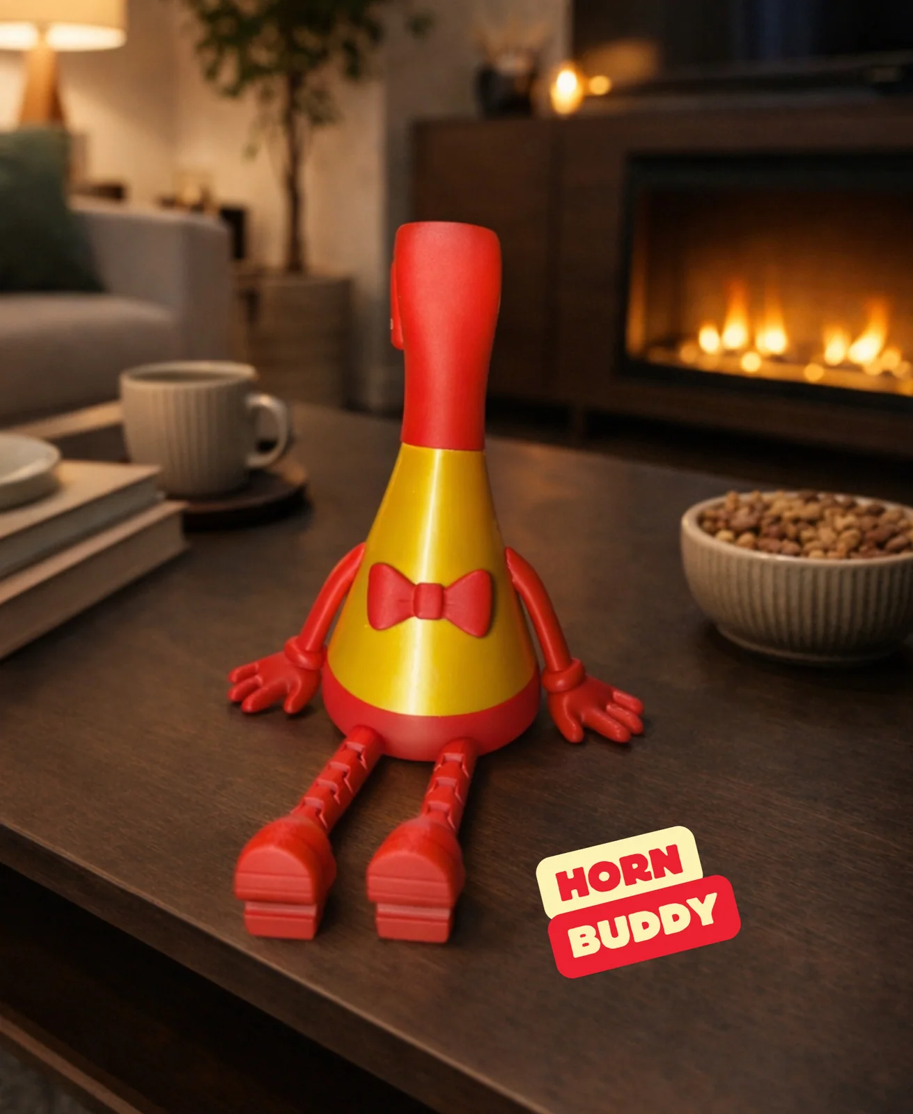 Beweegbare Horn Buddy - foto 1