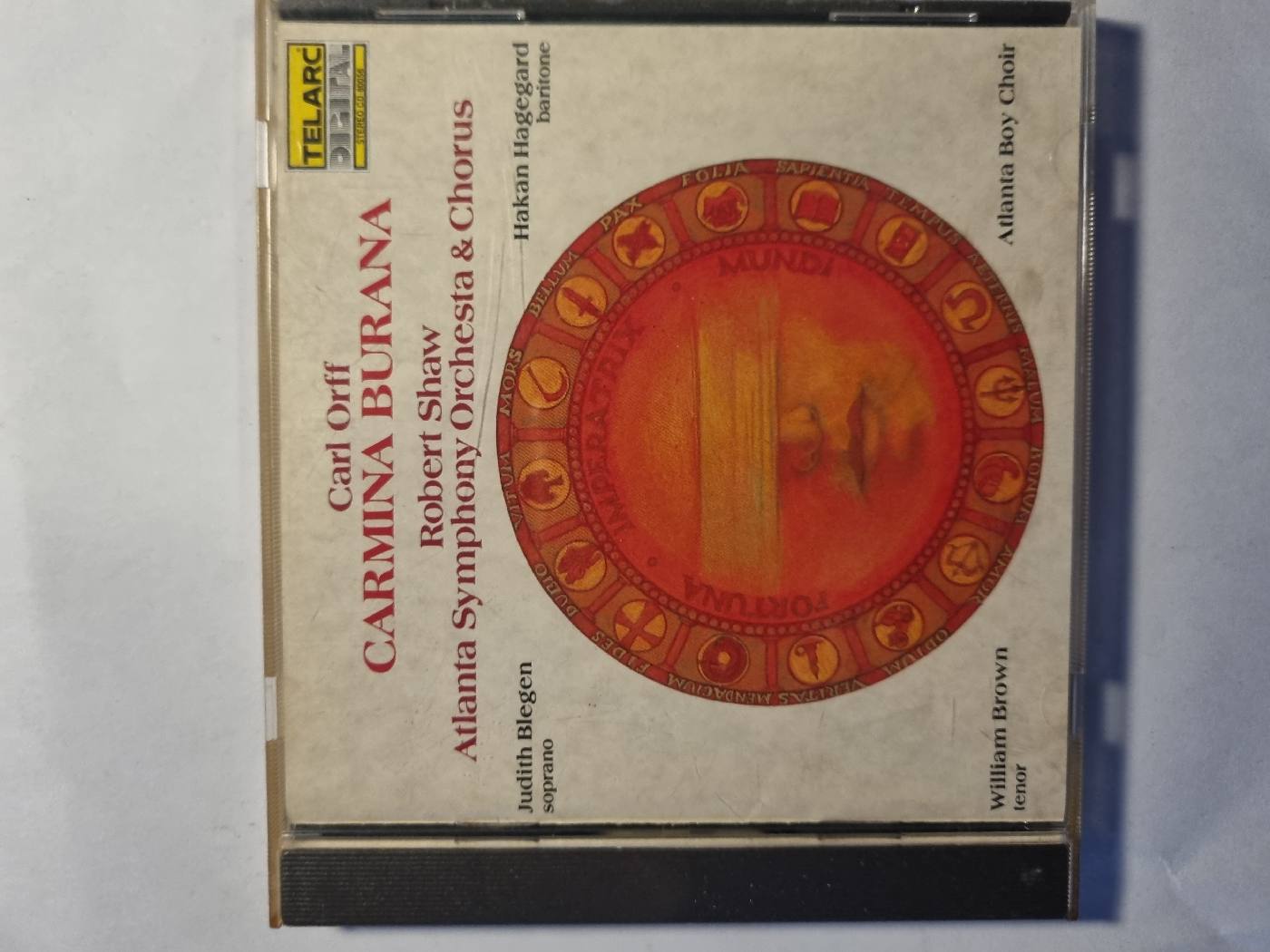 Carl Orff, Robert Shaw, Atlanta Symphony Orchestra & Chorus*, The Atlanta Boy Choir, Judith Blegen, Hakan Hagegard*, William Brown (3) - Carmina Burana - foto 1