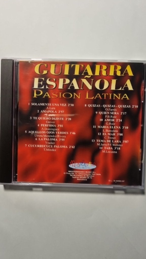 Chico Garcia Guitarra Y Orquesta - Guitarra Espanola - Pasion Latina - foto 1