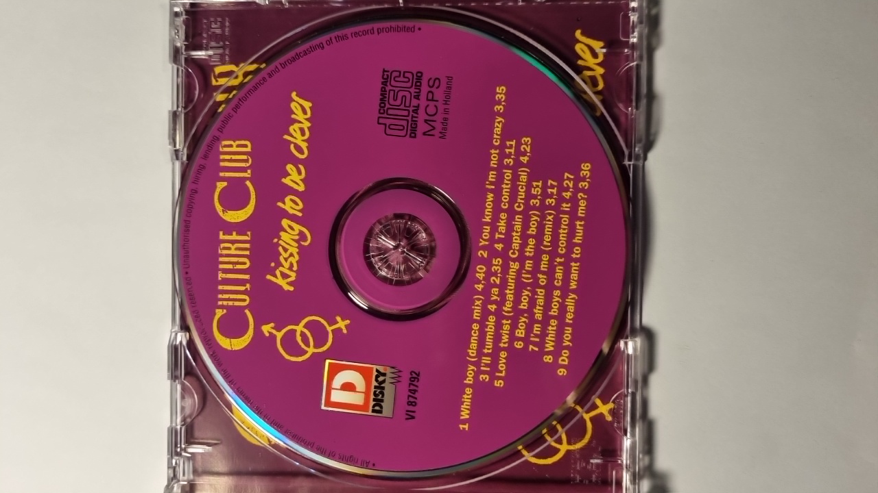 Culture Club - Kissing To Be Clever - foto 1