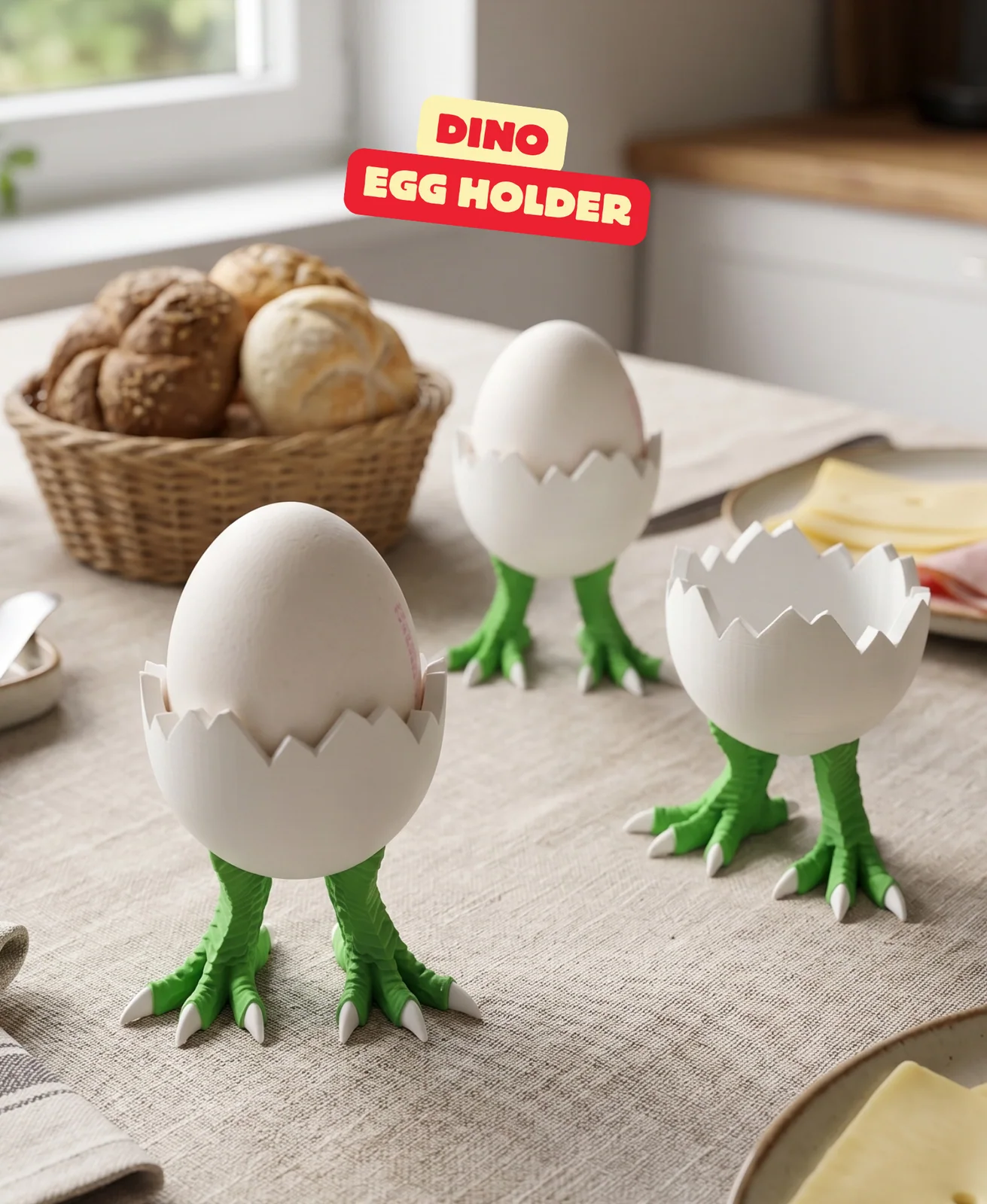 Dino - eierhouder - foto 1
