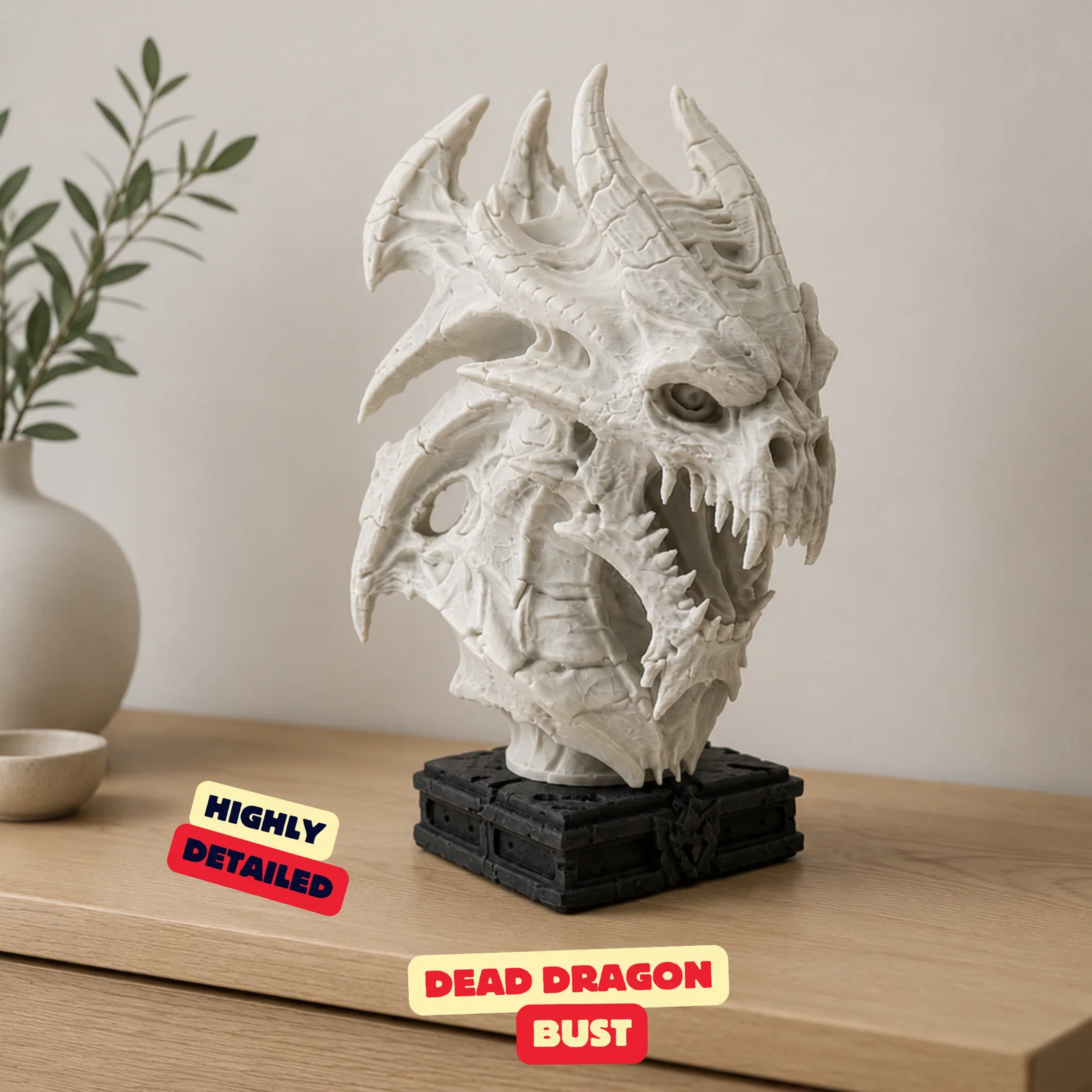 Dode draakbuste - foto 1