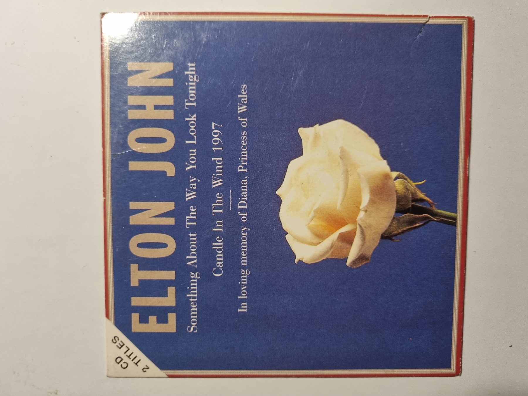 Elton John - Something About The Way You Look Tonight / Candle In The Wind 1997 - foto 1