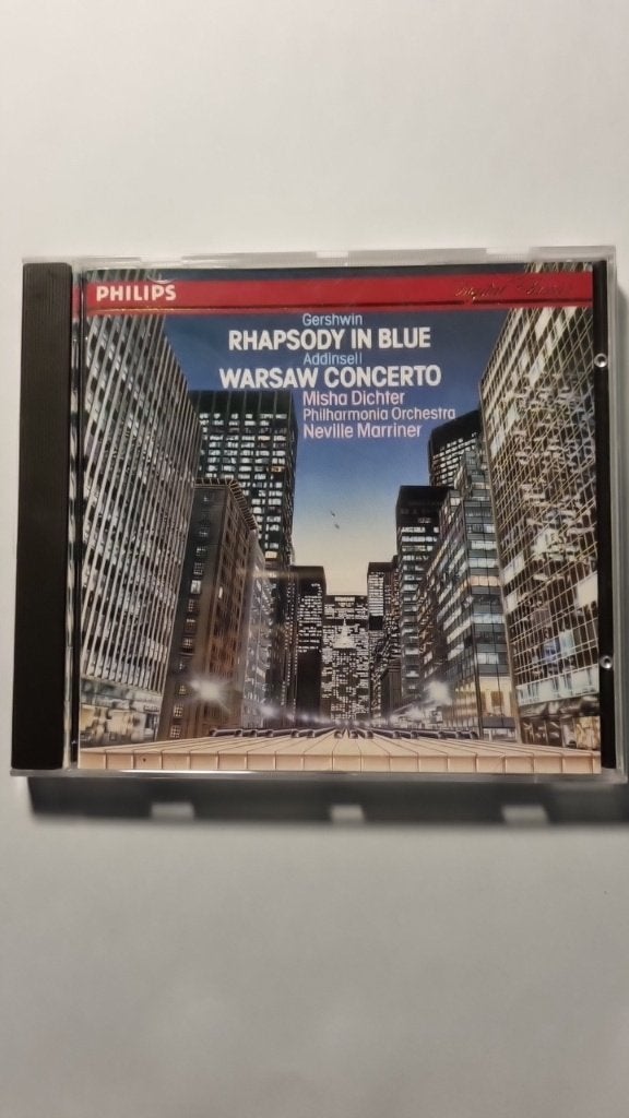 Gershwin - Addinsell - Misha Dichter - Philharmonia Orchestra - Neville Marriner - Rhapsody In Blue Warsaw Concerto - foto 1