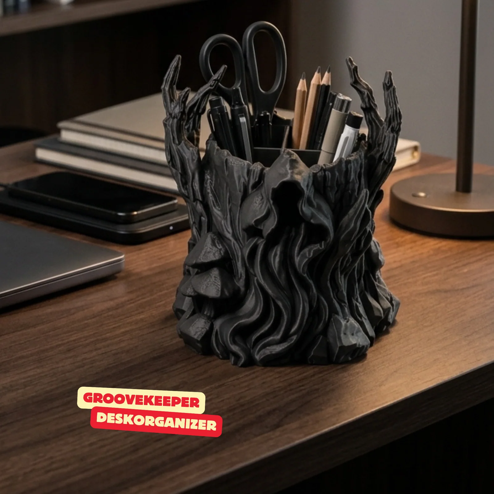 Groovekeeper bureau-organizer met Halloweenstijl - foto 1