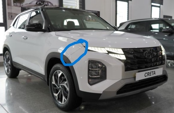 Hyundai Creta voorbumper bevestigingsbeugel 2023-2025 - foto 1
