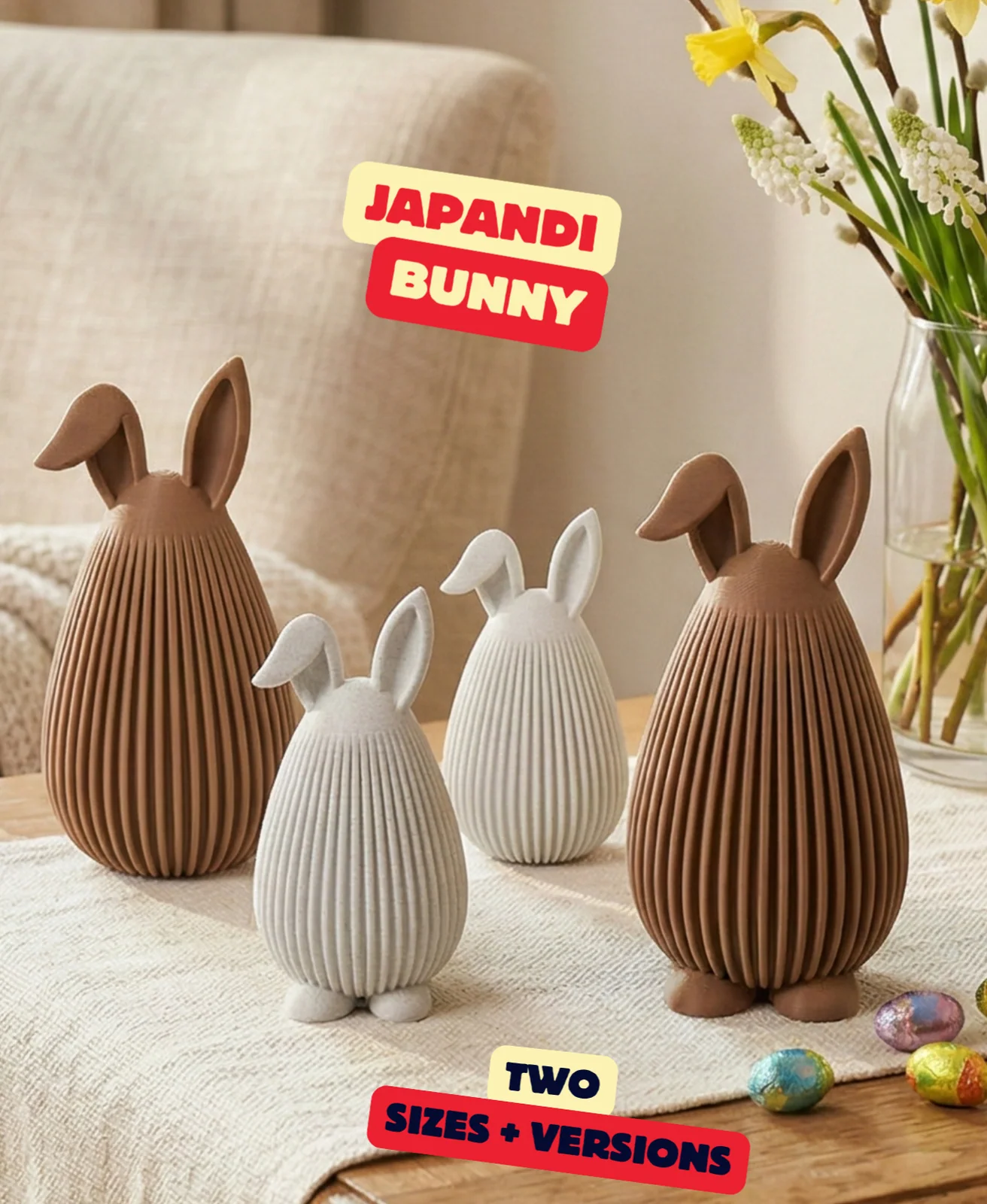 Japandi konijntje - normale versie - foto 1