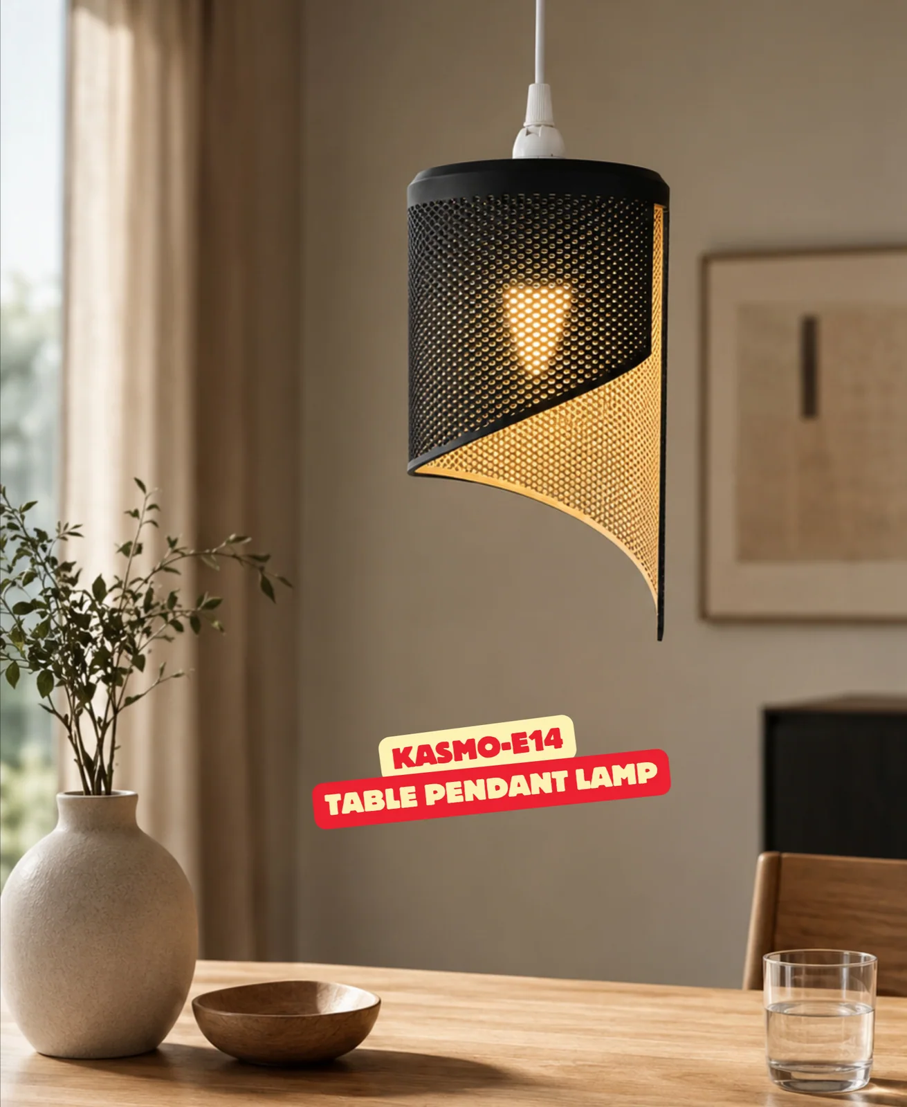 Kasmo E14 hanglamp - foto 1