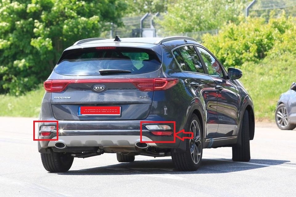 Kia Sportage QL mistlampbehuizing achter 86521-D9100 2017-2019 - foto 1