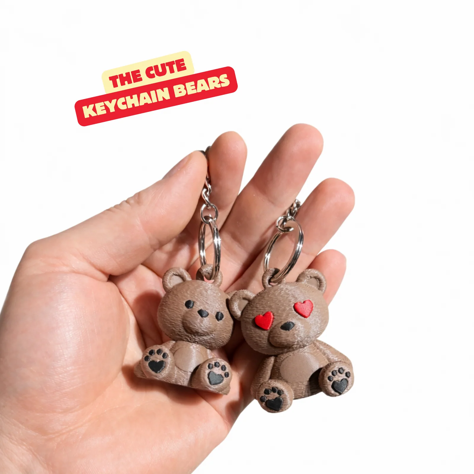 Love teddy sleutelhanger (twee versies) - foto 1