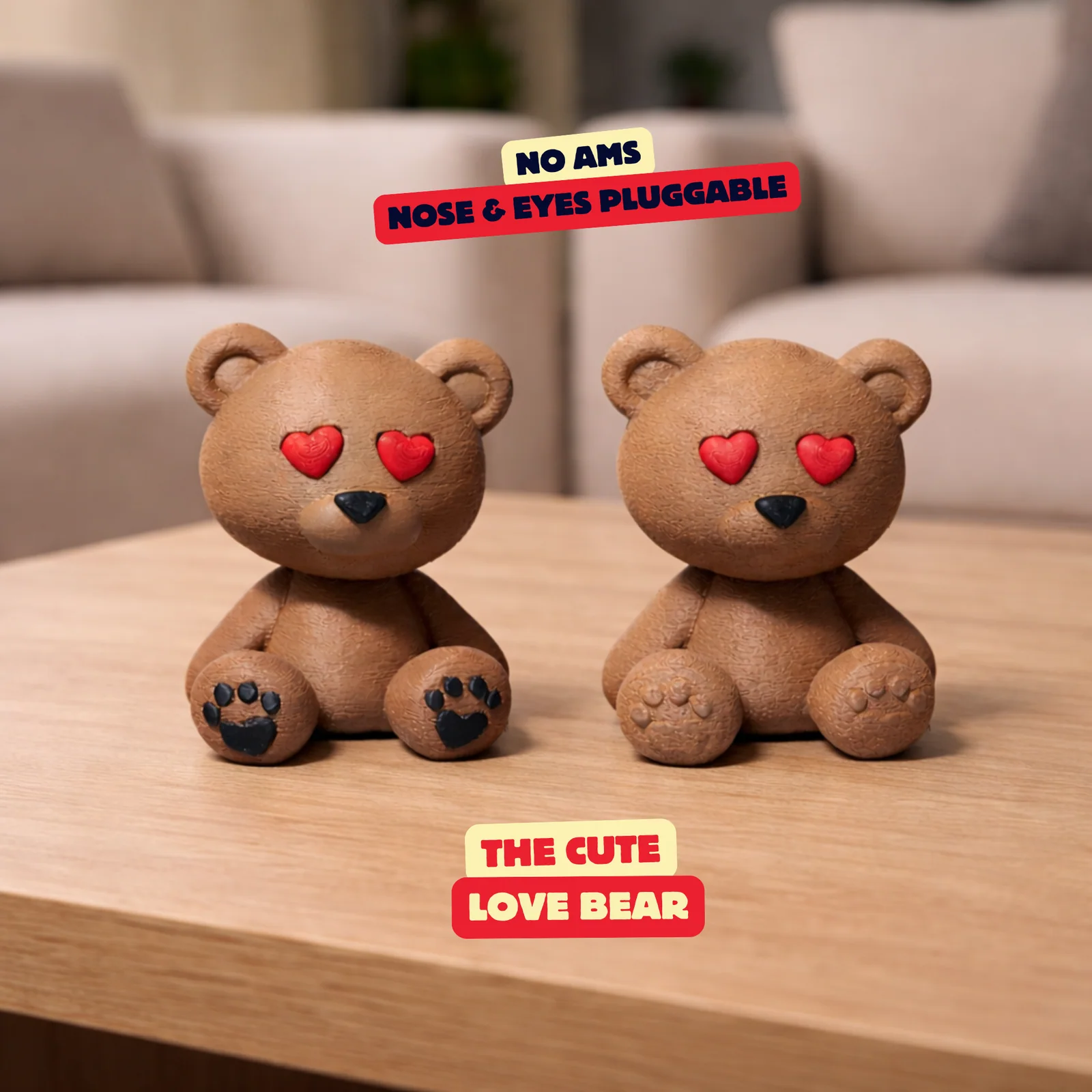 Love teddy (twee versies) - geen AMS - foto 1