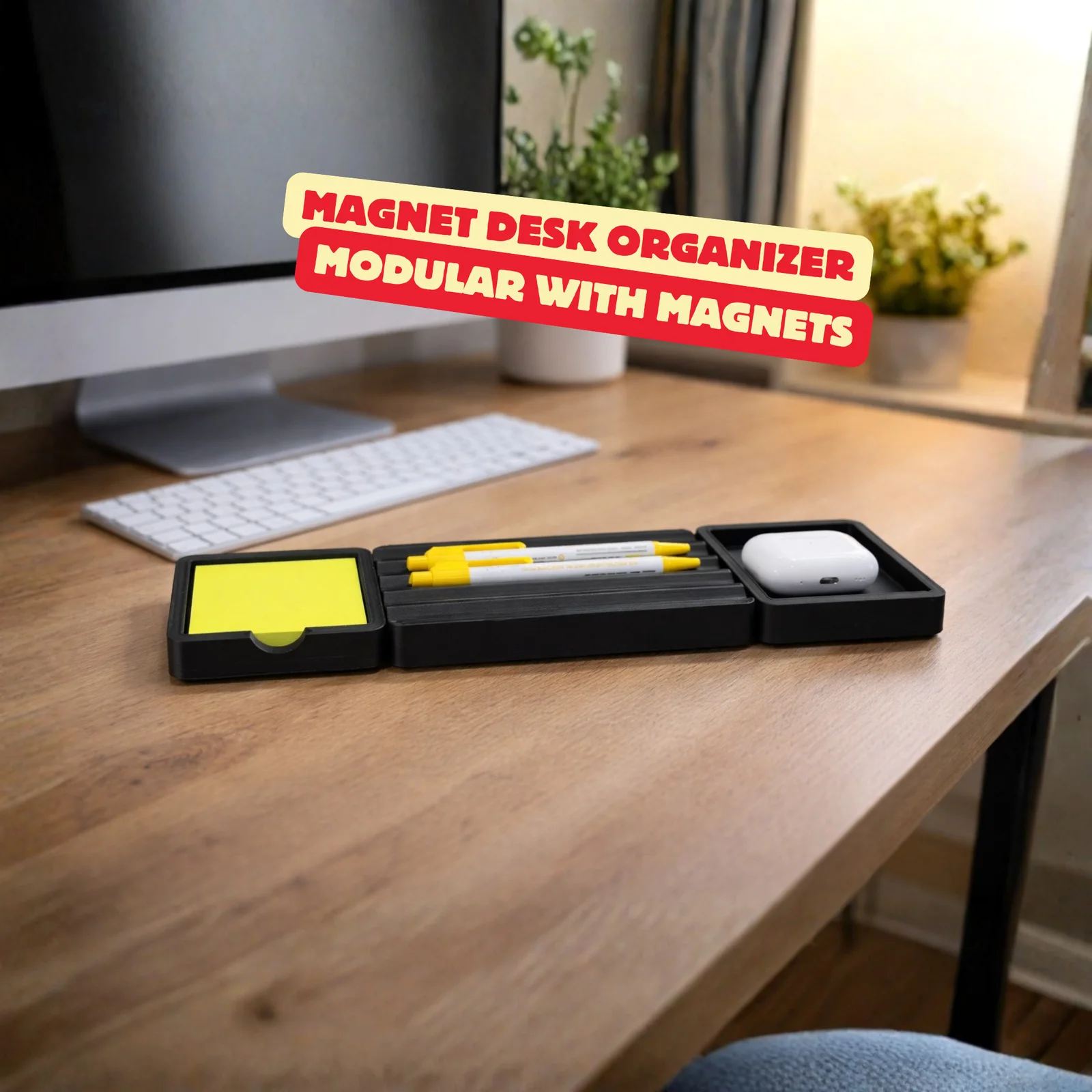 Modulaire bureau-organizer met magneten - foto 1