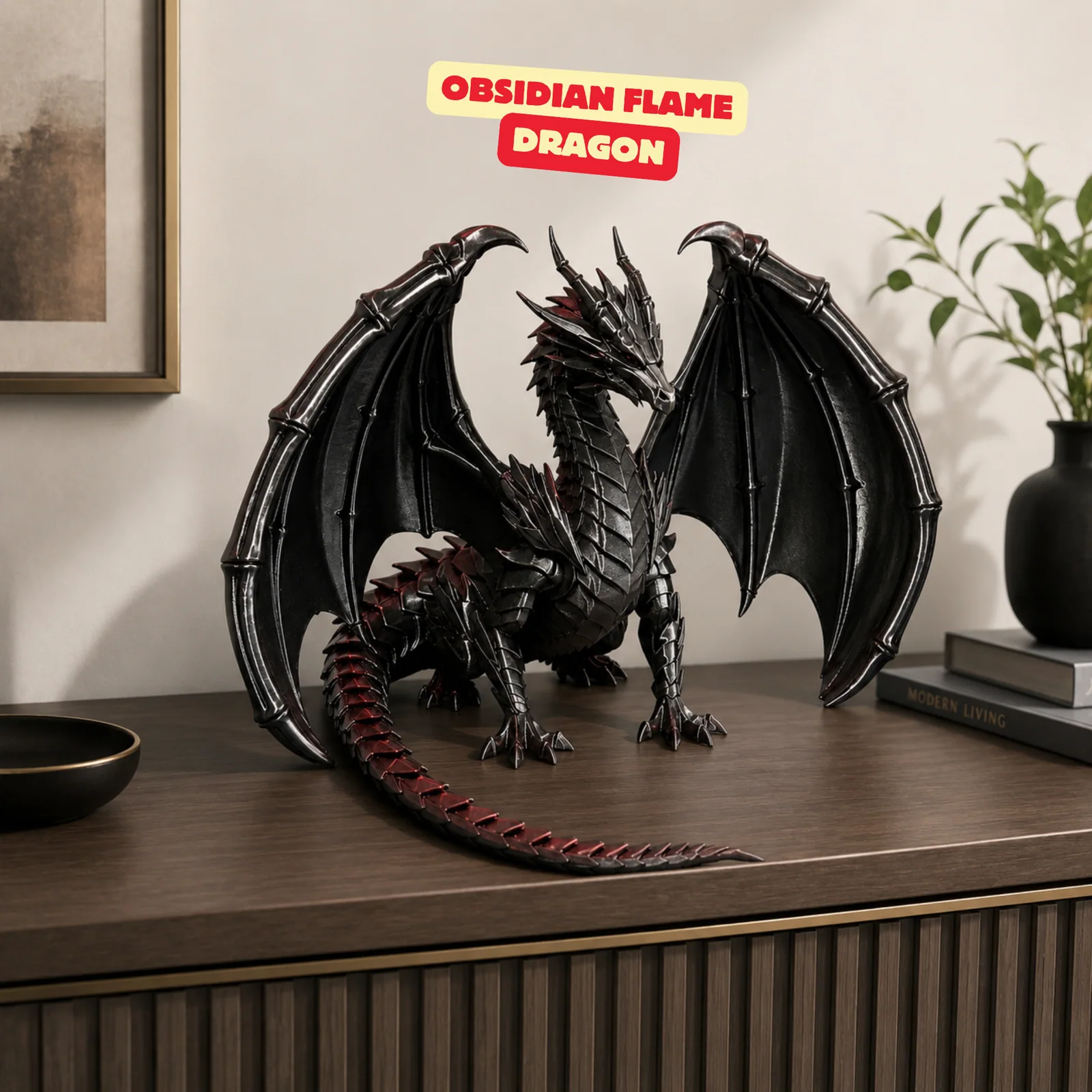 Obsidiaanse vlamdraak - foto 1