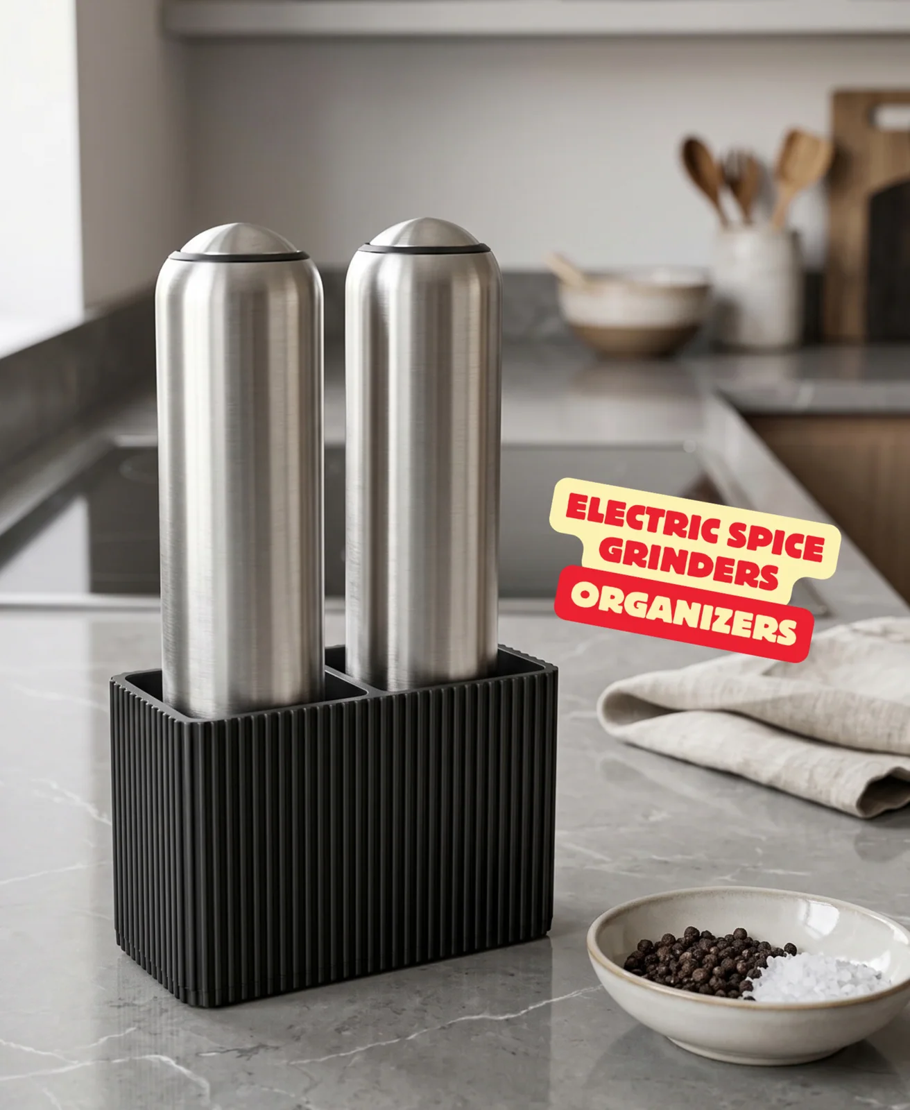 Organizer voor elektrische kruidenmolens - foto 1
