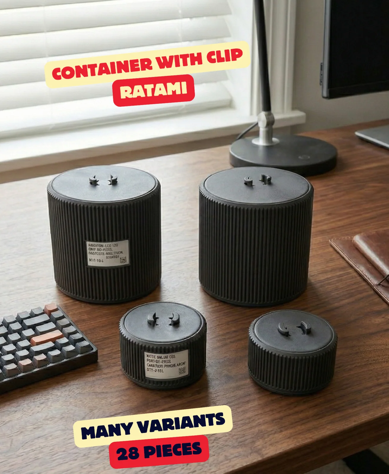 Ratami organizerdoos met clip - foto 1