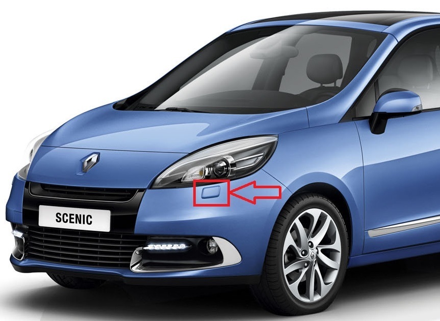 Renault Scenic 3 koplampsproeierkap 286410005R 2009-2016 - foto 1