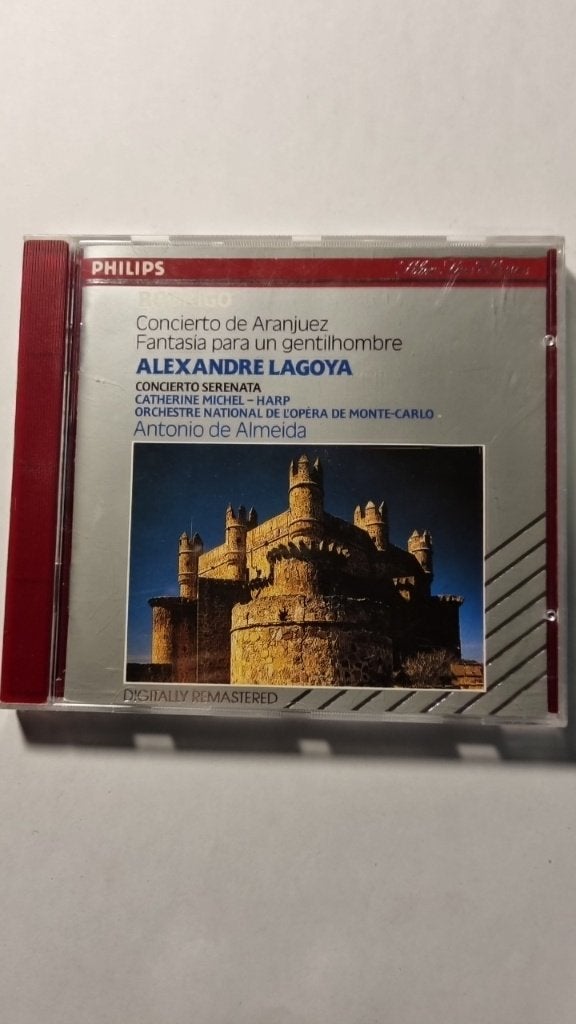 Rodrigo*, Alexandre Lagoya, Catherine Michel, Orchestre National De L'Op�ra De Monte-Carlo, Antonio de Almeida - Concierto De Aranjuez - foto 1