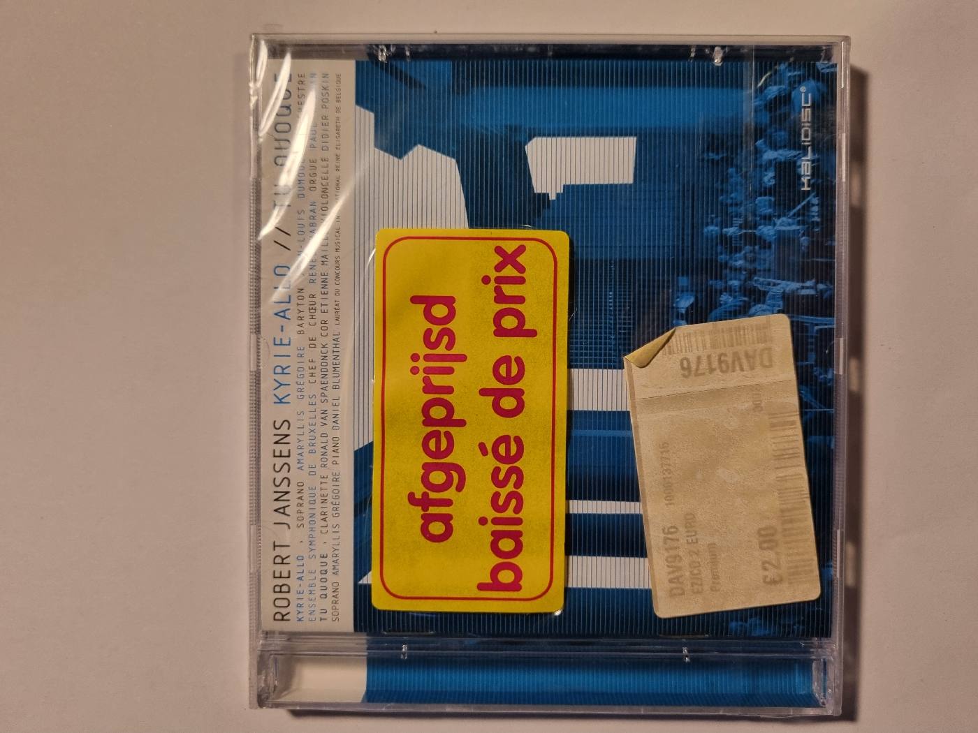 sealed nooit gebruikt robert janssens kyrie - foto 1