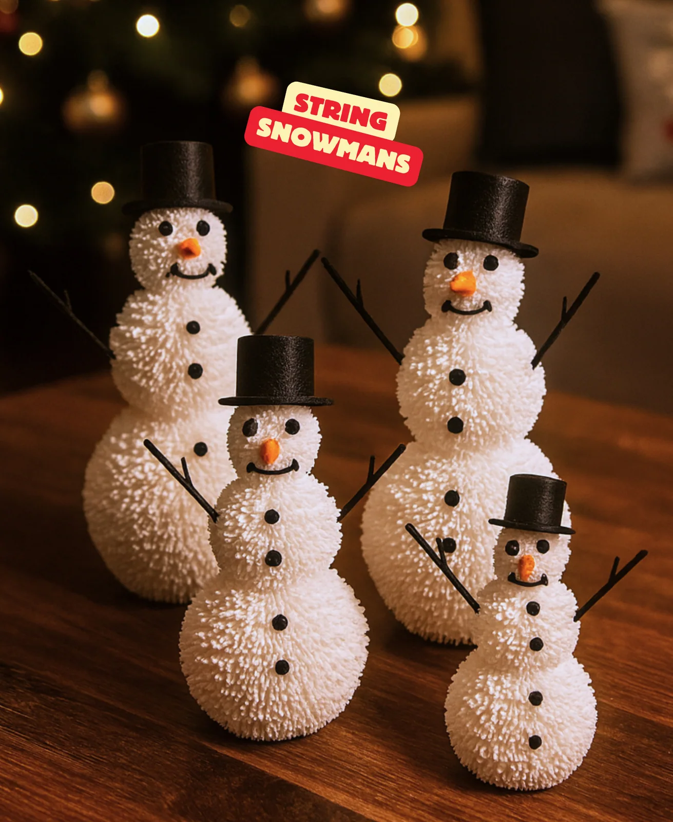 Slinger van sneeuwmannen - foto 1