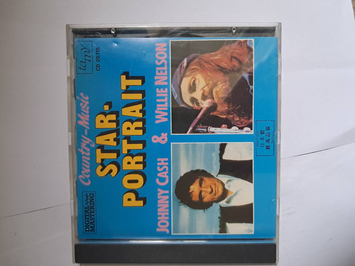 star-portrait johnny cash & willie nelson - foto 1