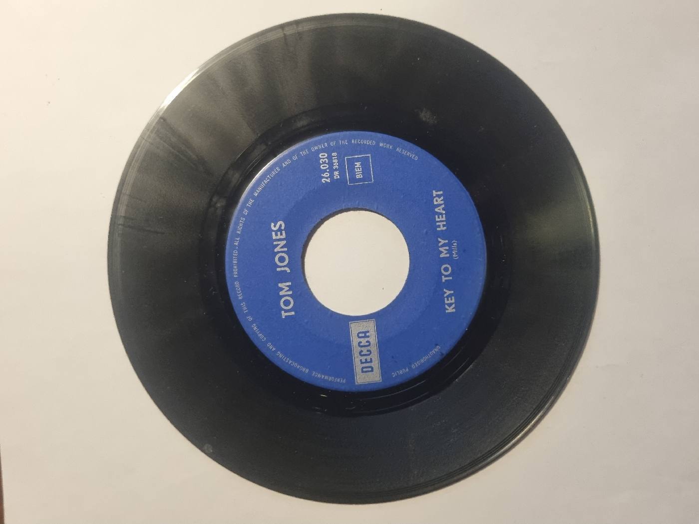 Tom Jones - Thunderball / Key To My Heart - foto 1