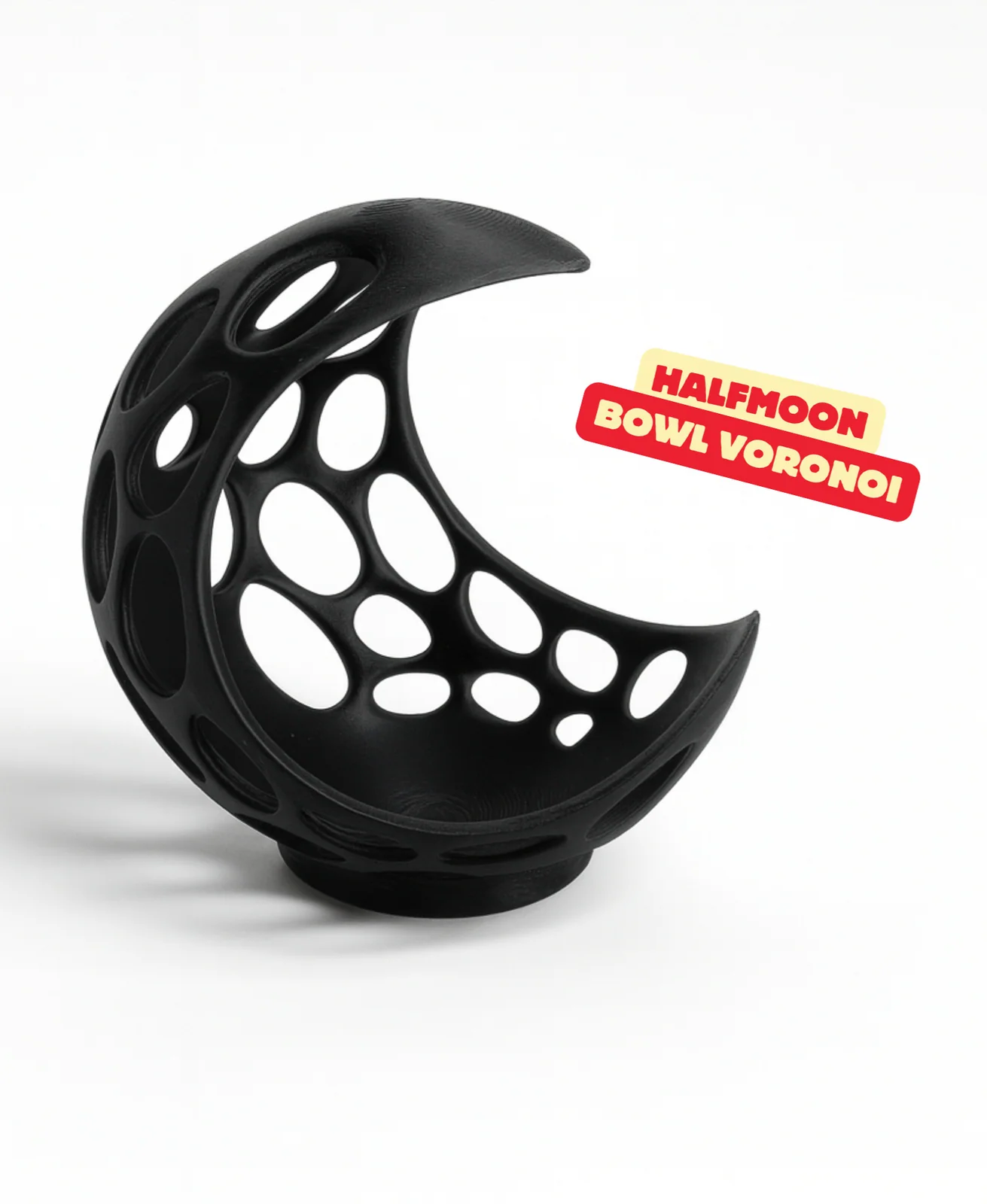 Voronoi-kom met halve maan - foto 1