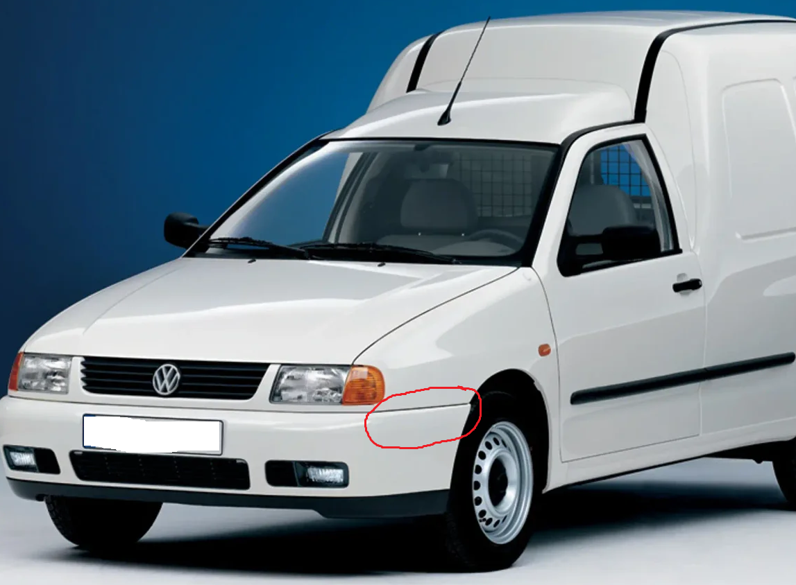 VW Caddy 2 / Seat Ibiza 6K voorbumpersteun - foto 1
