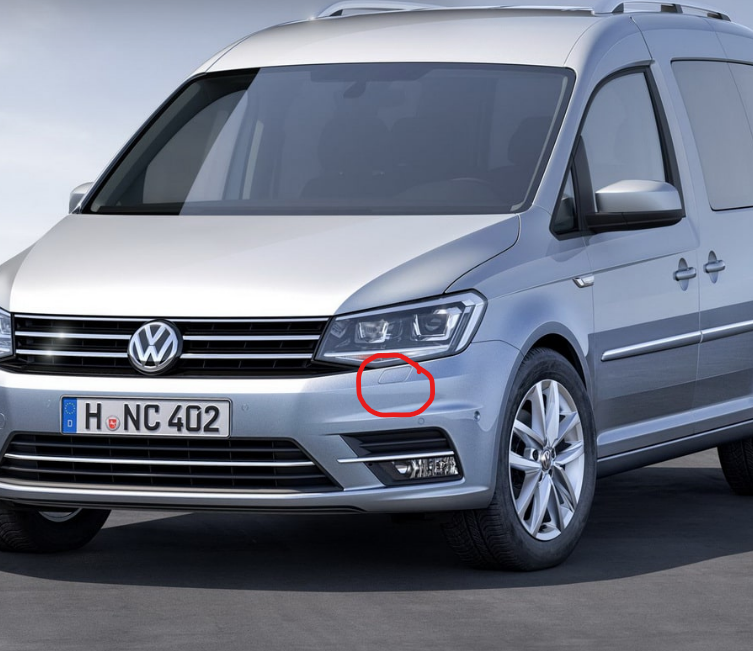 VW Caddy 4 SA koplampsproeierkap 2015-2020 - foto 1