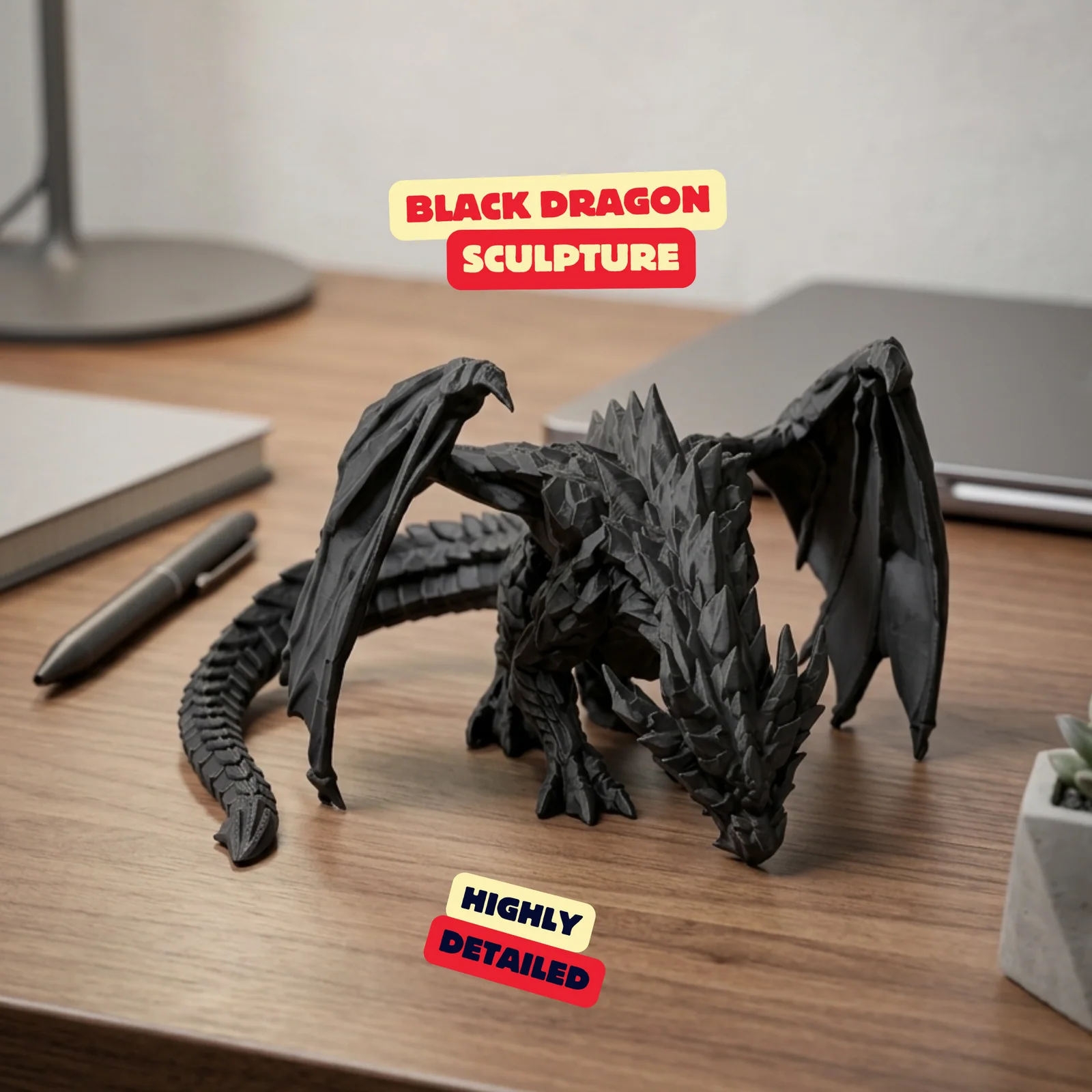 Zwarte draak - foto 1